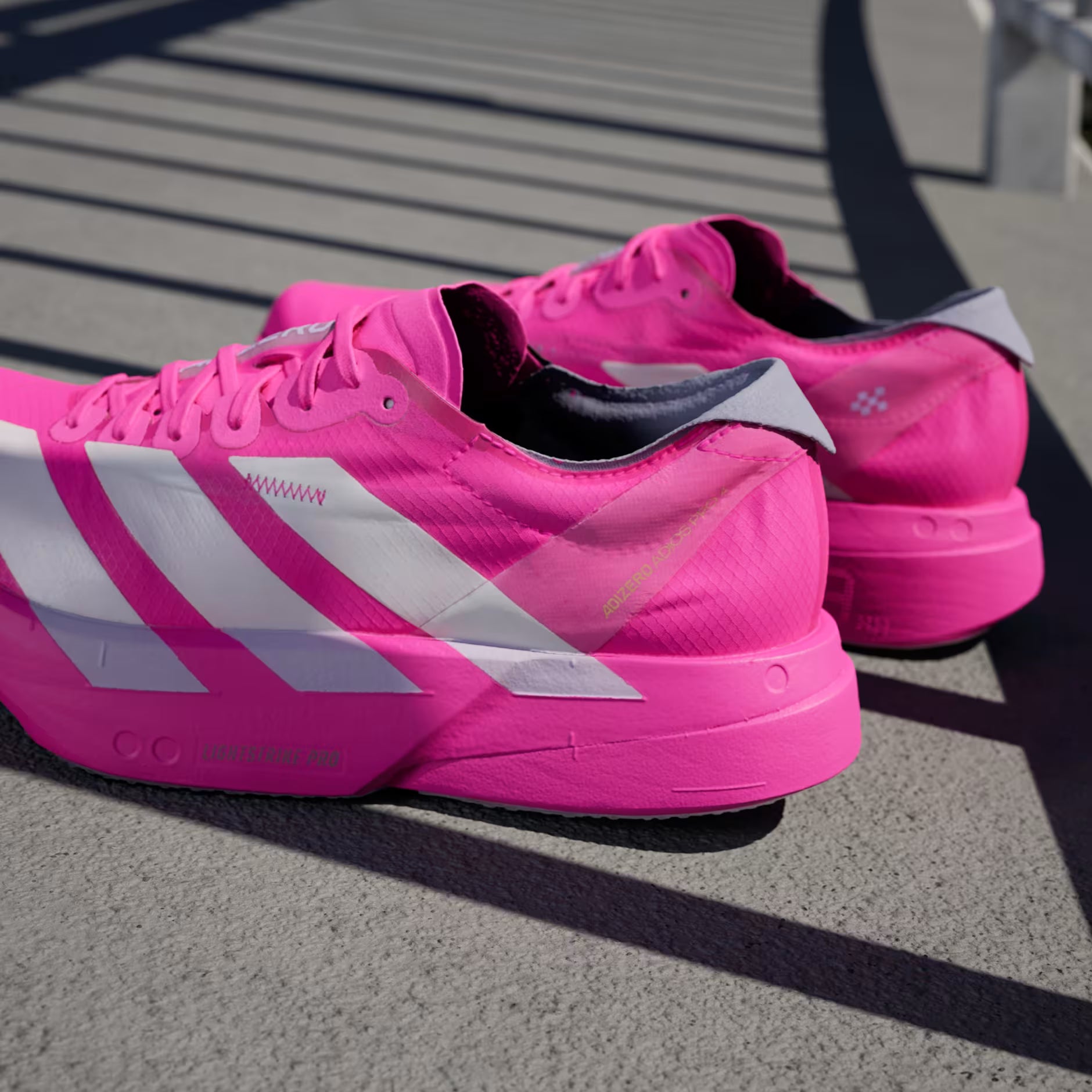 Adidas Adizero Pro 4 Shock Pink Running Shoes