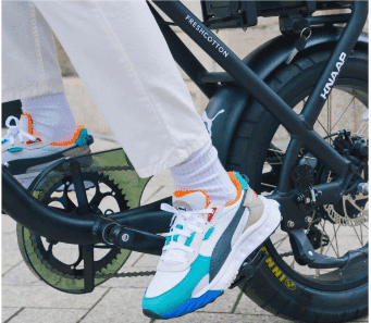 Branded Wild Rider White Sky Running Shoes