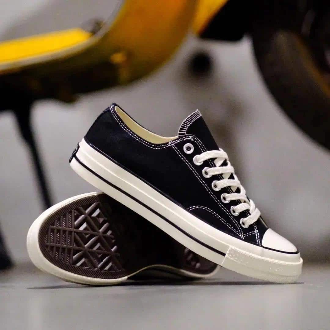 Branded  Chuck 70 Low Black Sneakers