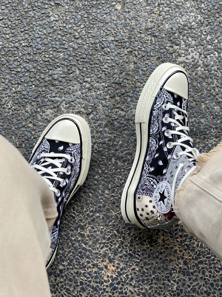Branded  Chuck 70 High Paisley Sneakers