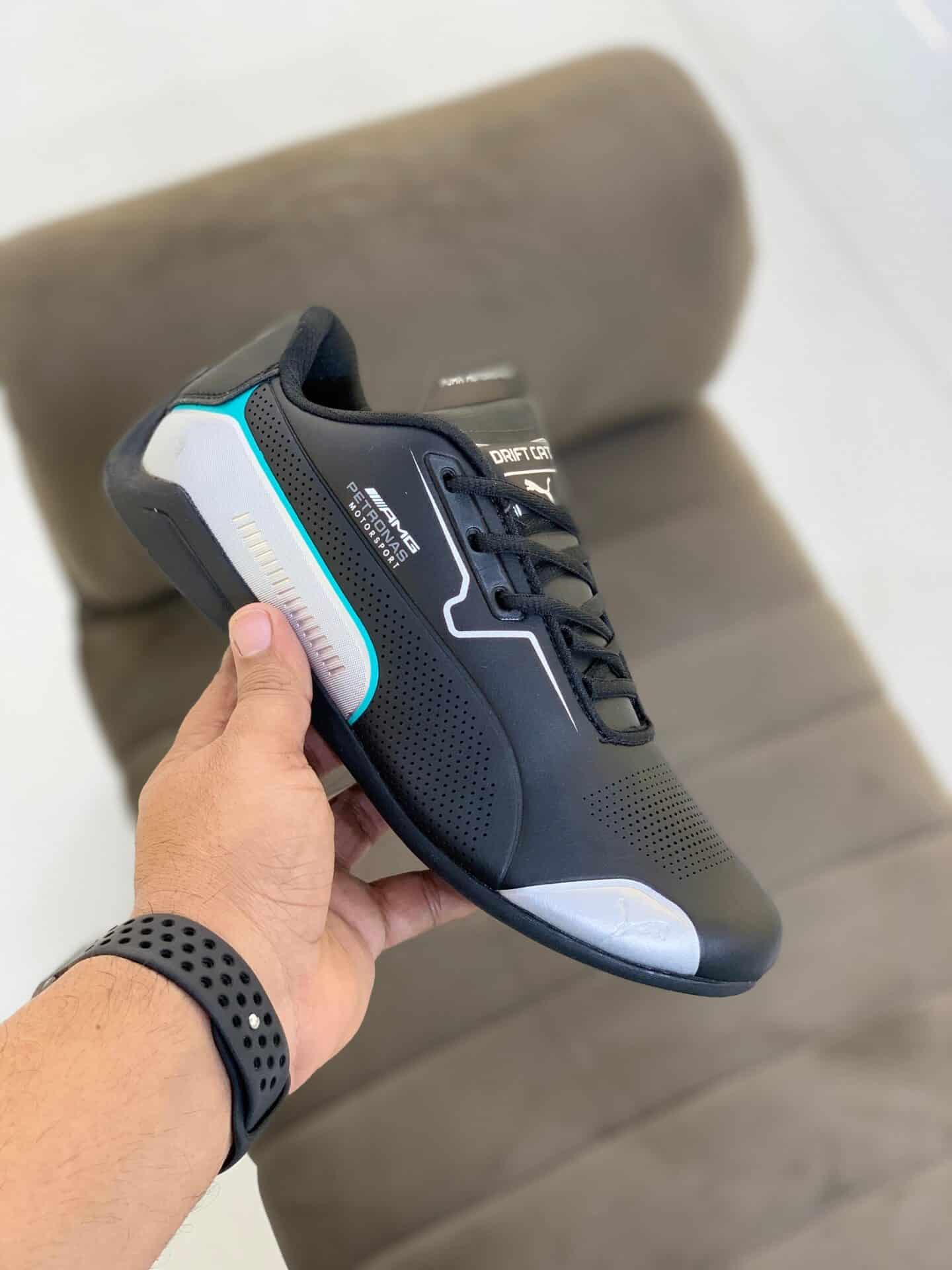 Branded Drift Cat Black Sneakers