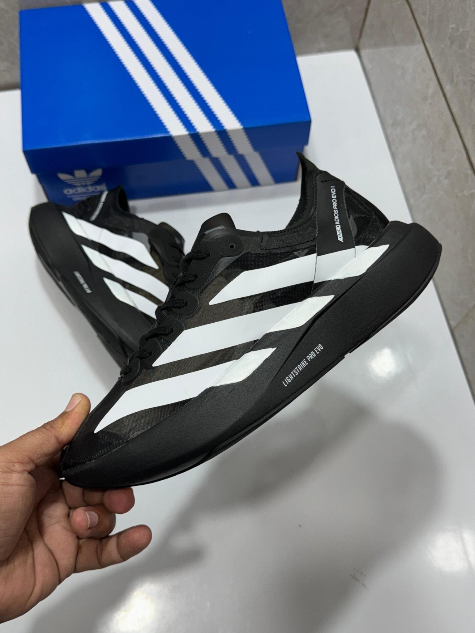 Adidas Adizero Adios Pro Evo 1 Black Running Shoes