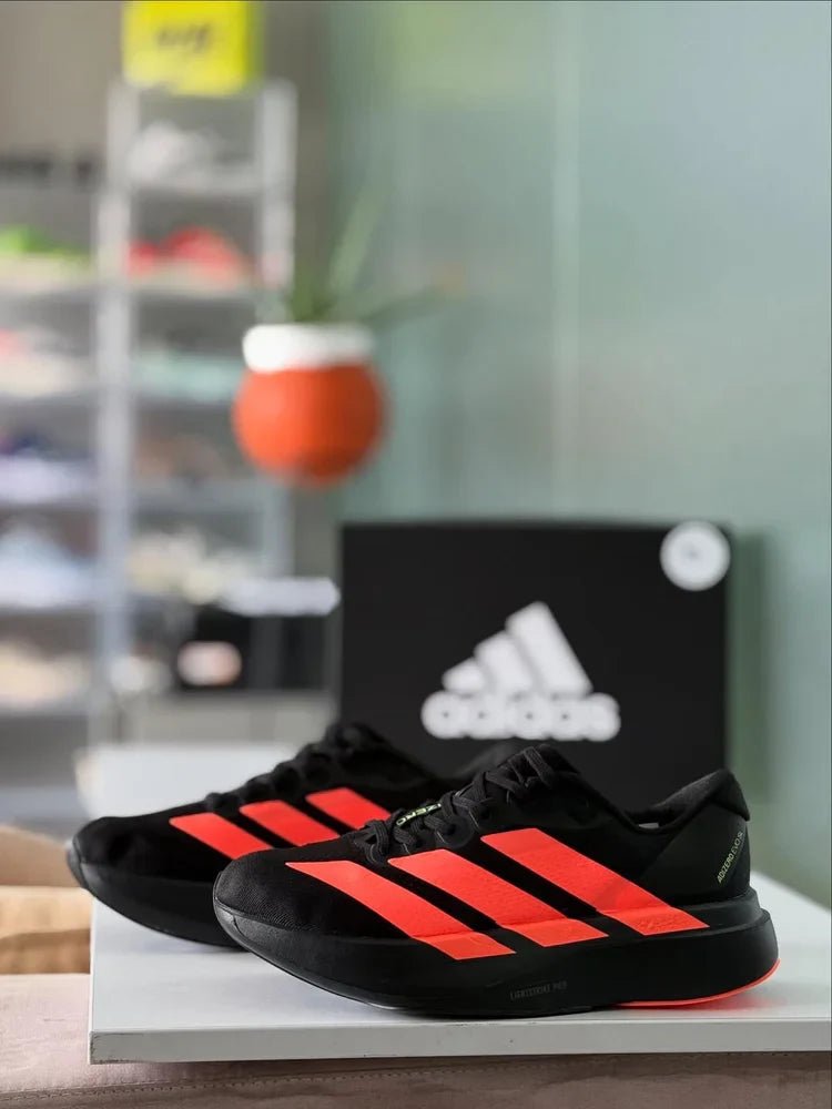Adidas Adizero Evo SL Black Red Running Shoes