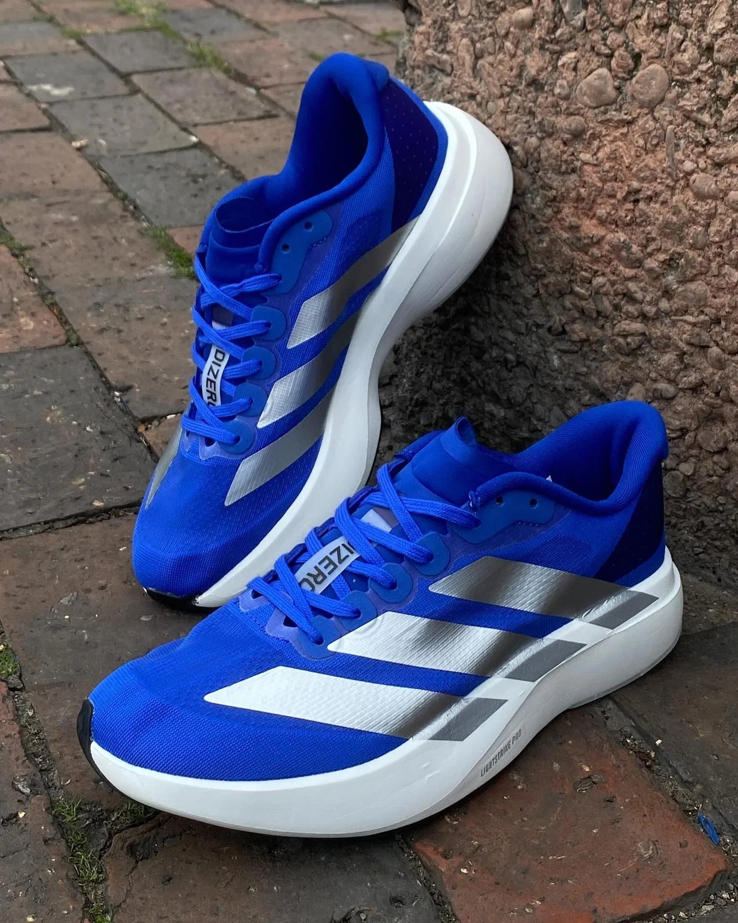 Adidas Adizero Evo SL Blue Running Shoes