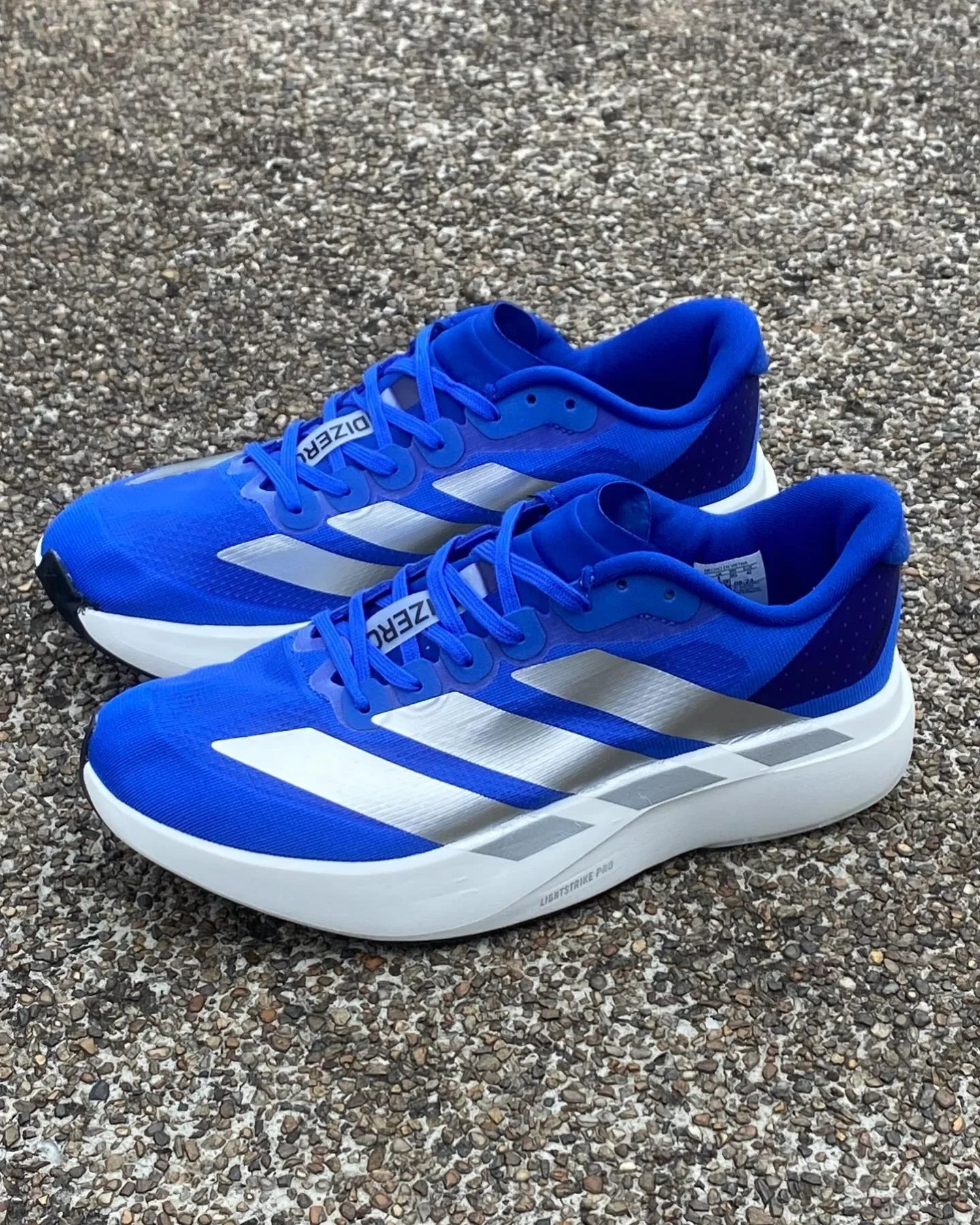 Adidas Adizero Evo SL Blue Running Shoes