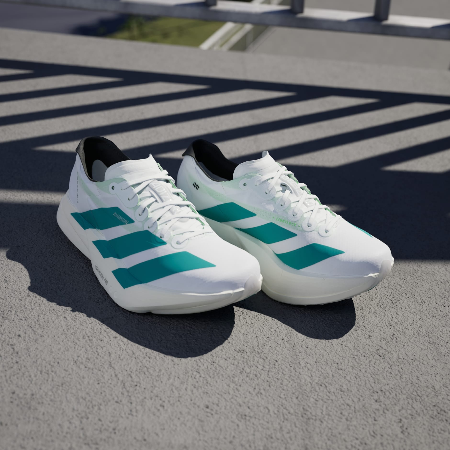 Adidas Adizero Pro 4 Cloud White Running Shoes