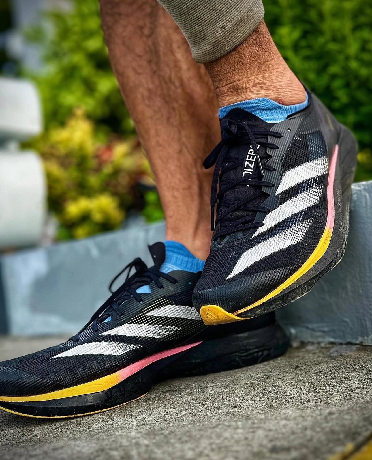 Adidas Adizero Takumi Sen 10 Black Running Shoes