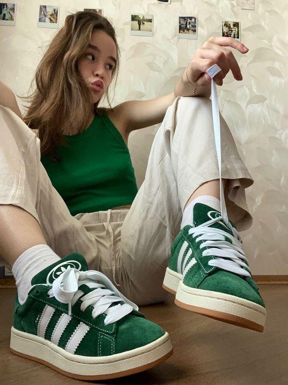 Adidas Campus Green Sneakers