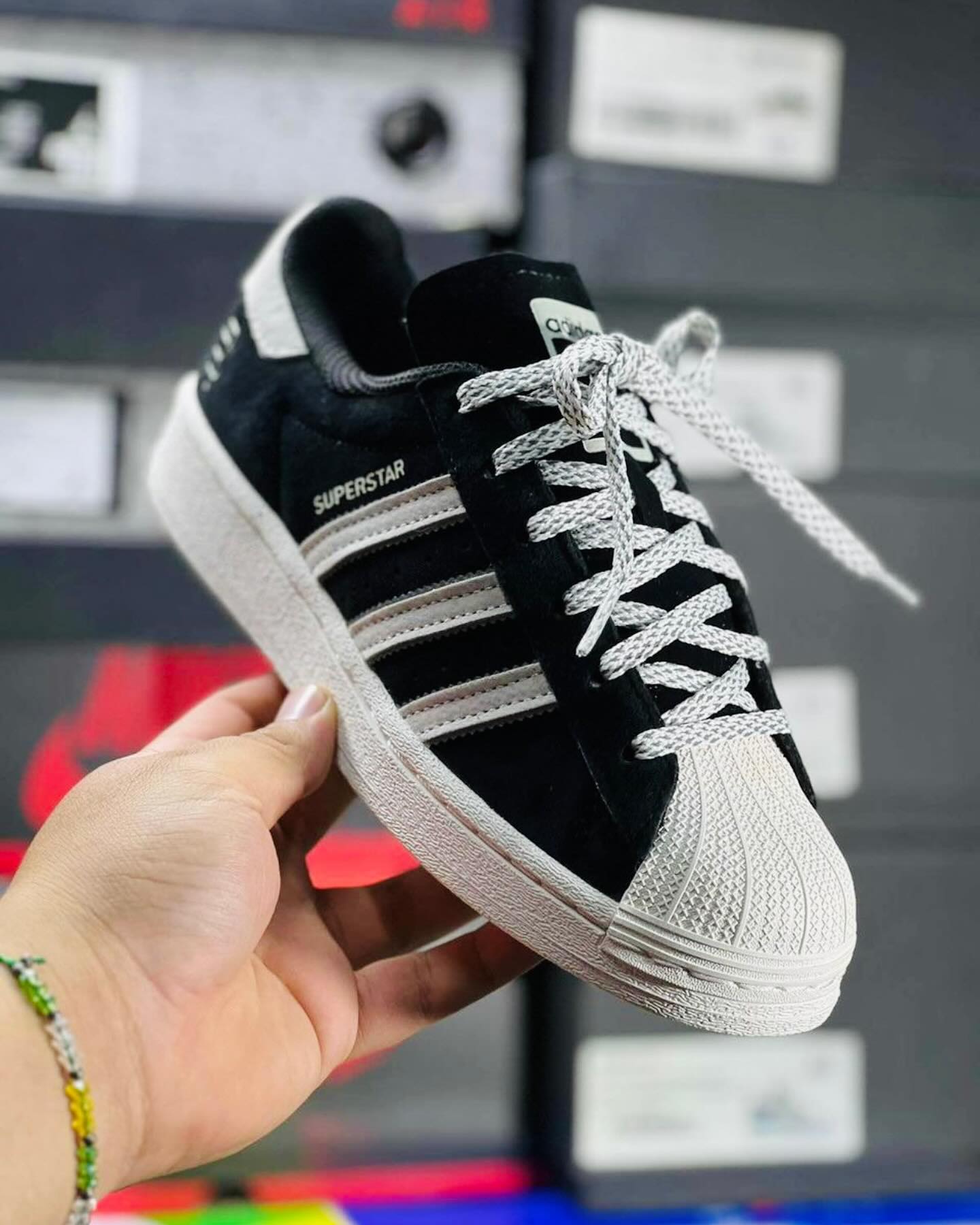 Adidas Superstar Black Sneakers