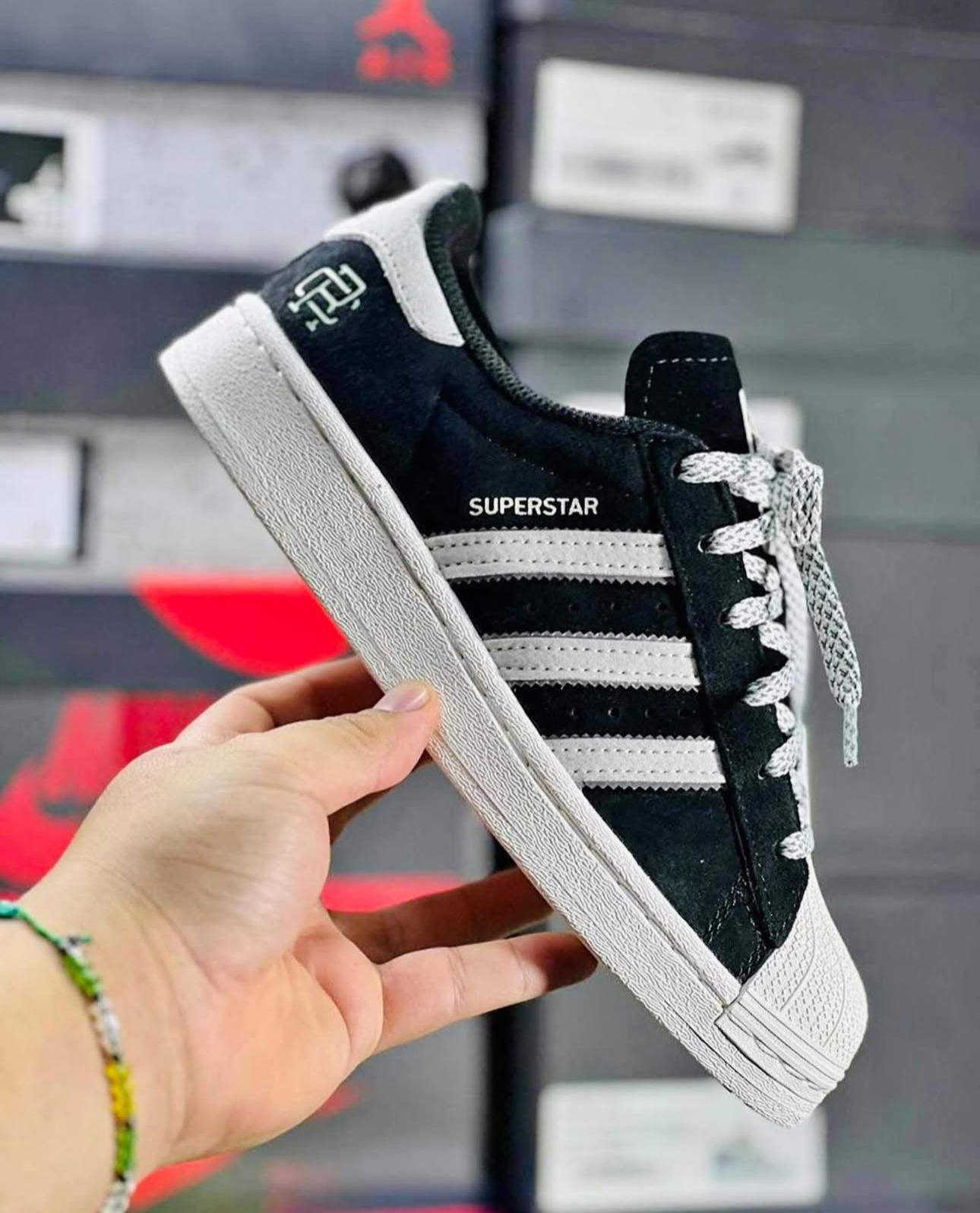 Adidas Superstar Black Sneakers