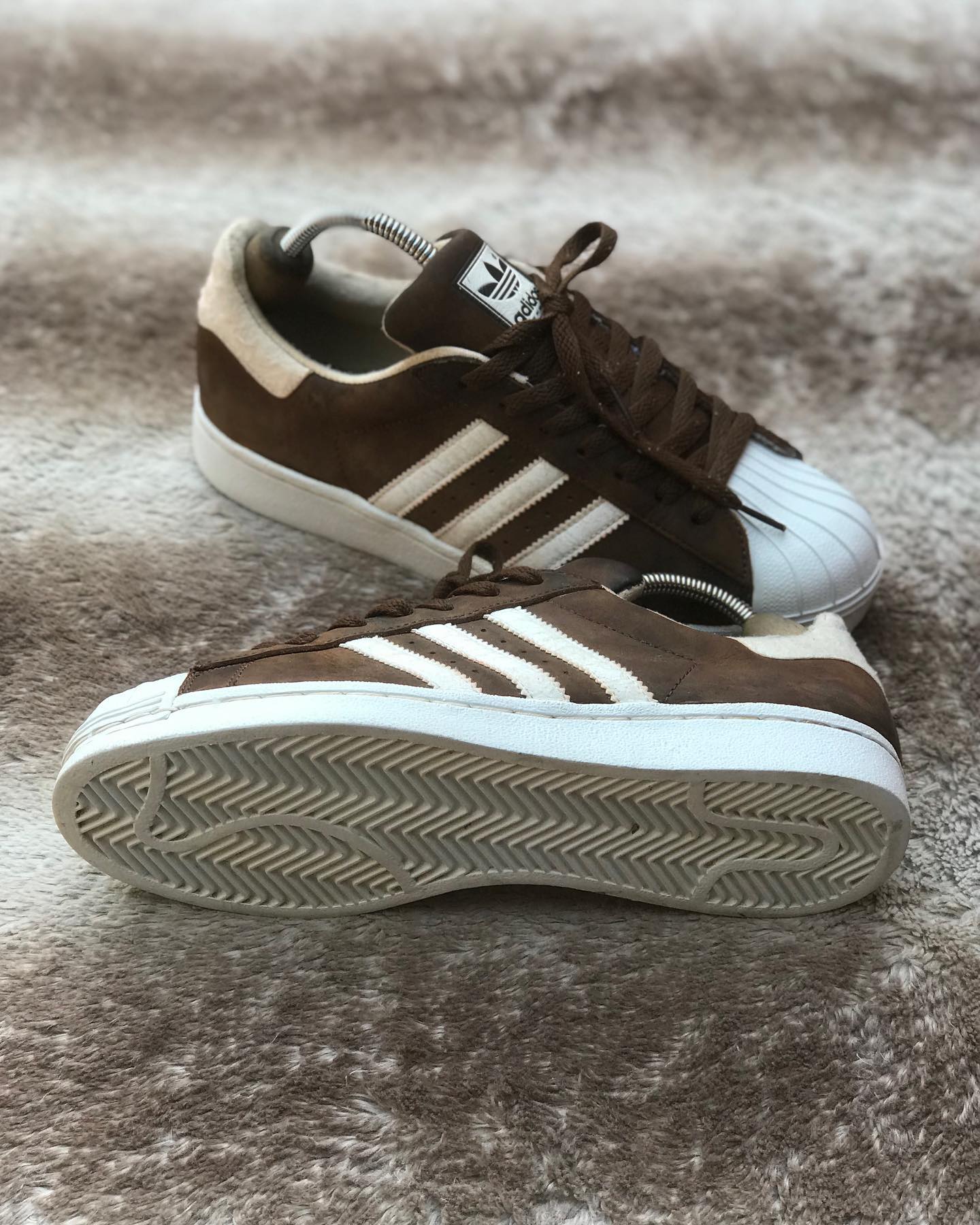 Adidas Superstar Brown Sneakers