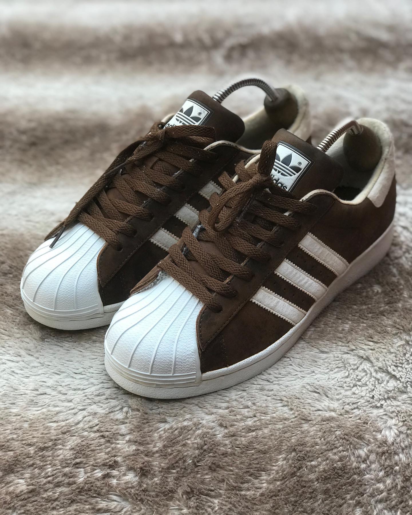 Adidas Superstar Brown Sneakers