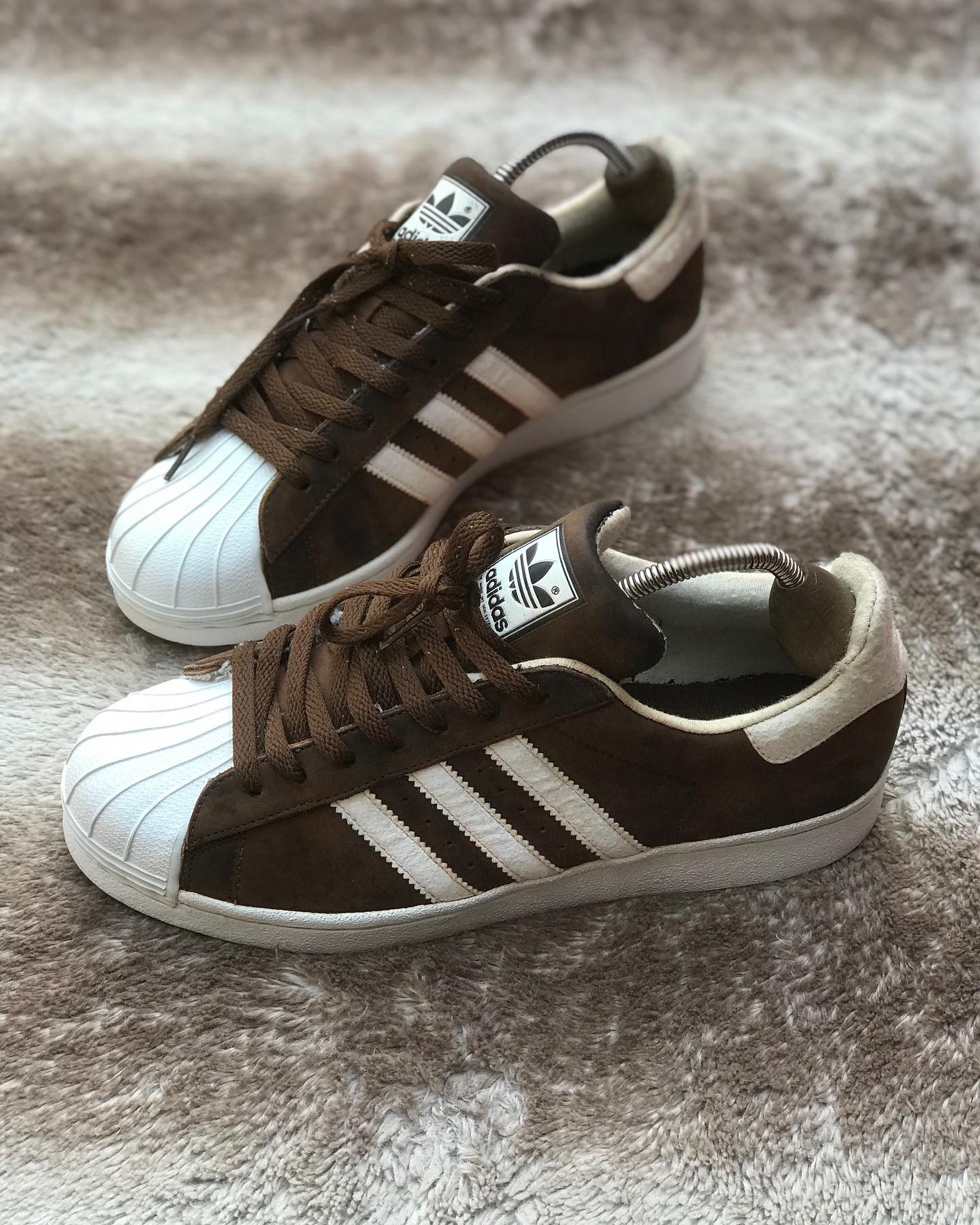 Adidas Superstar Brown Sneakers