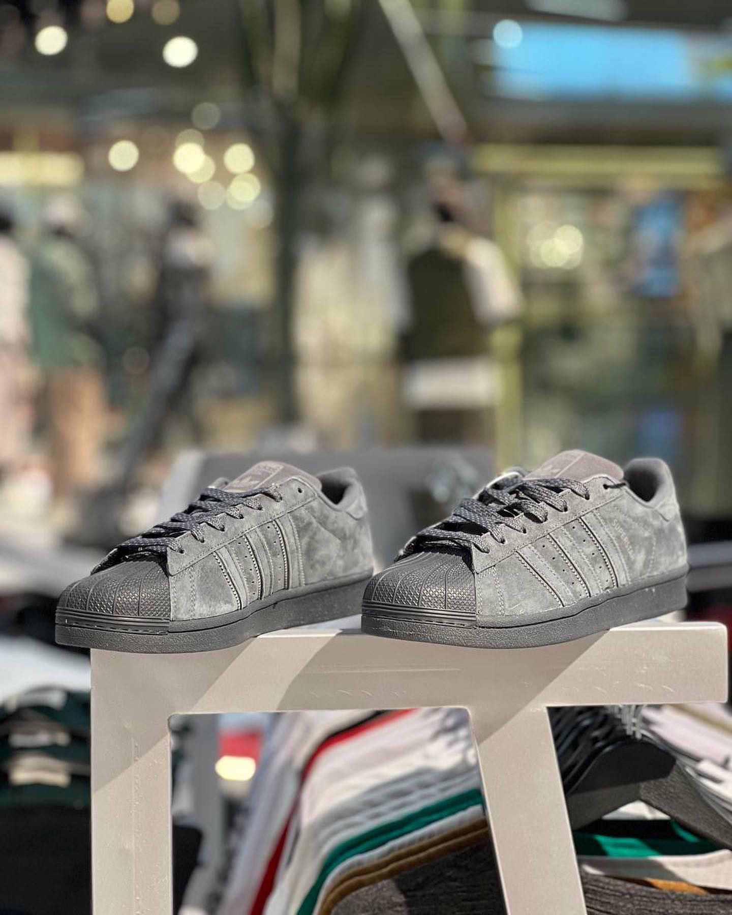 Adidas Superstar Grey Sneakers