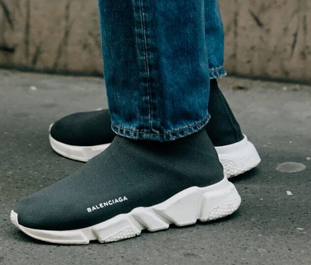 Balenciaga Speed Black White Sneakers