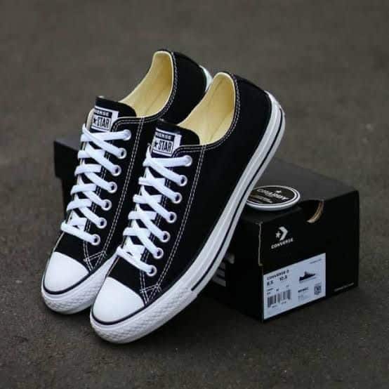 Converse All Star Black Low Sneakers