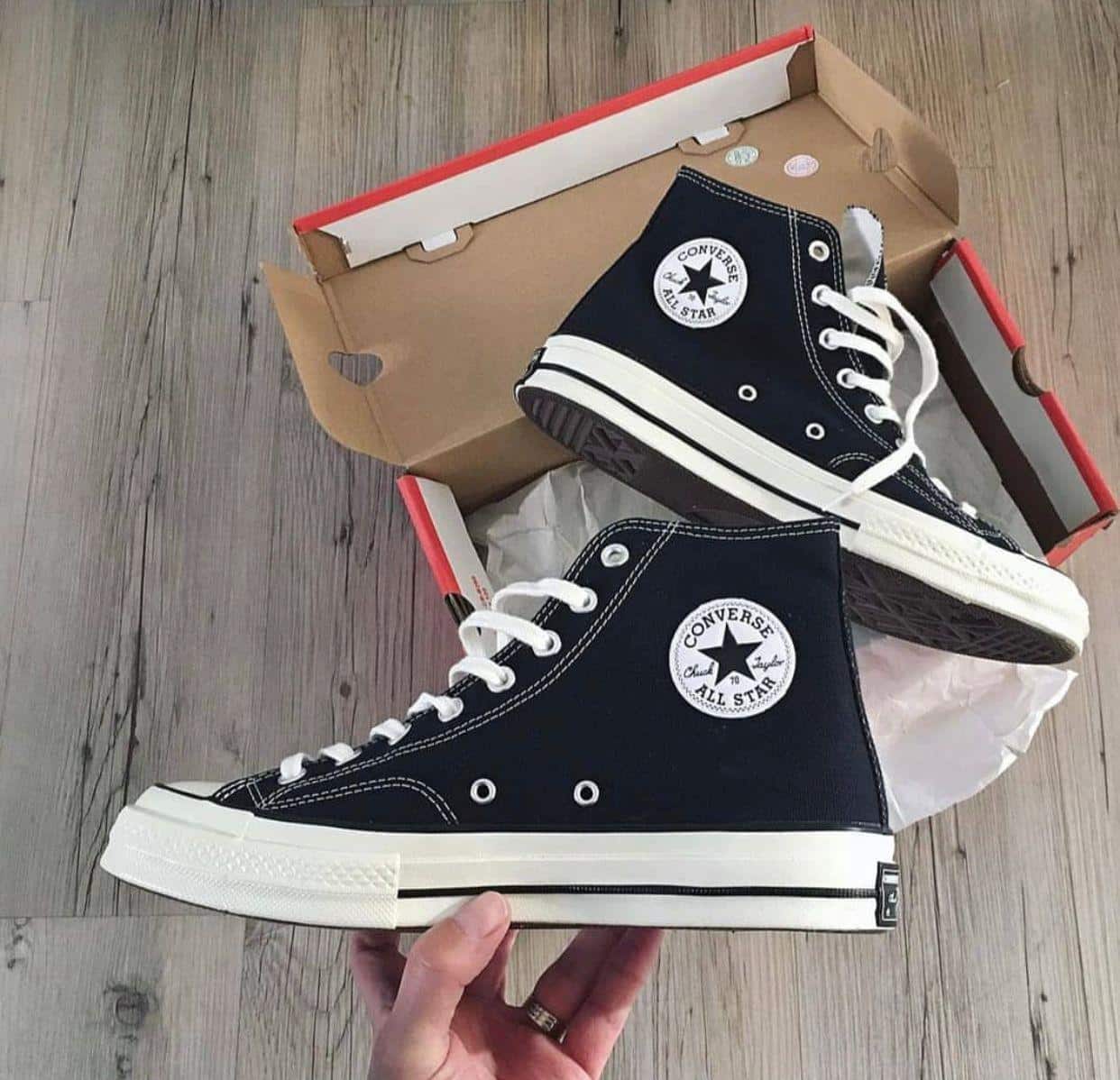 Converse Chuck 70 High Black Sneakers