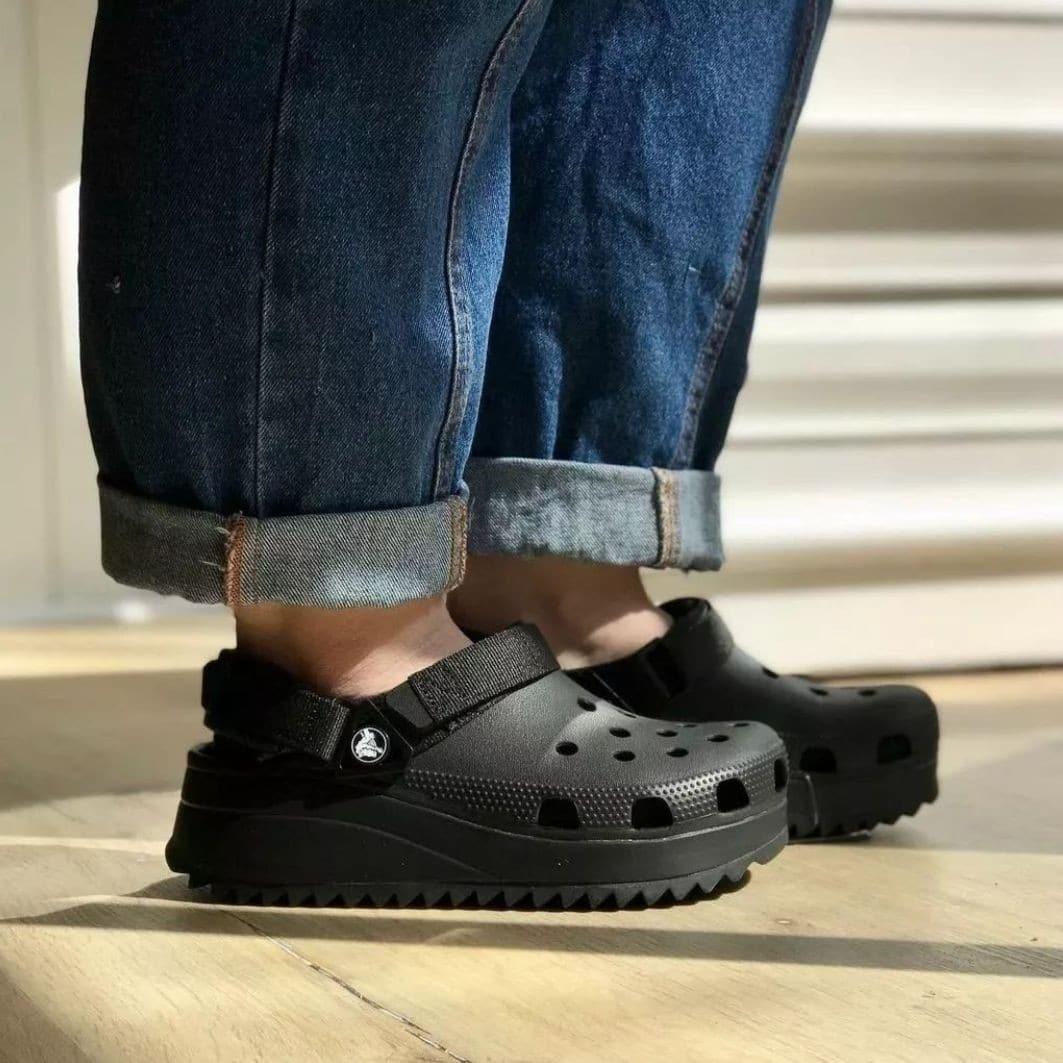Crocs Hiker Full Black Clogs