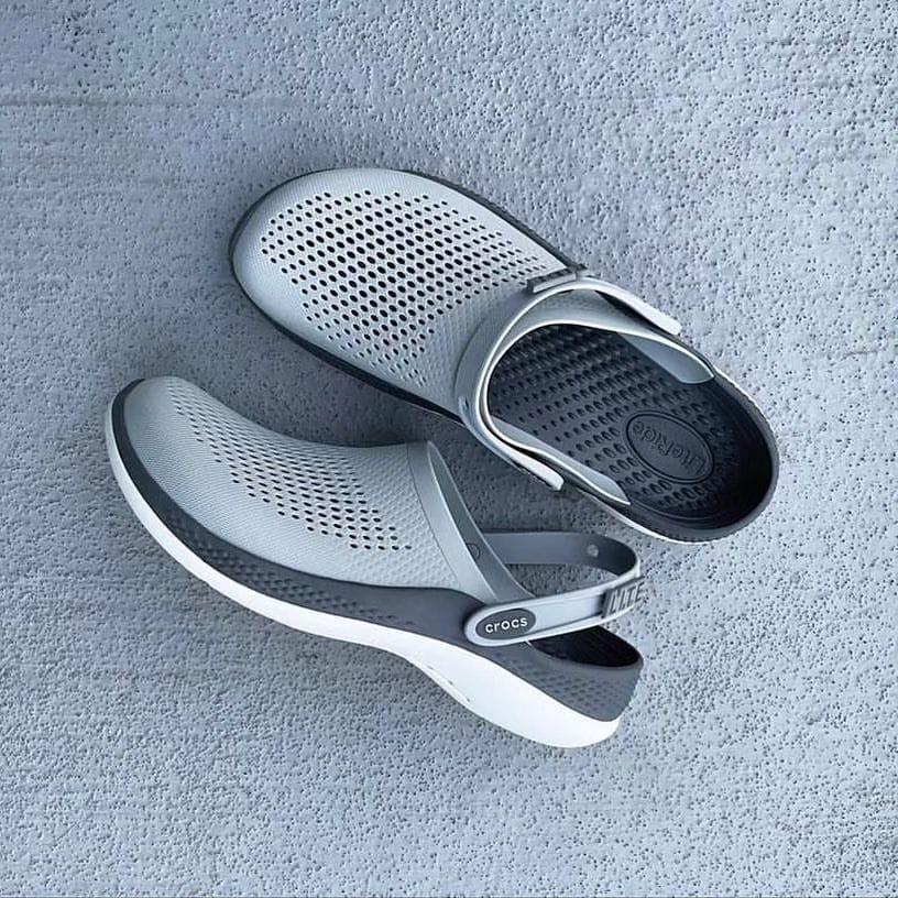 Crocs Literide 360 Black Grey Clogs