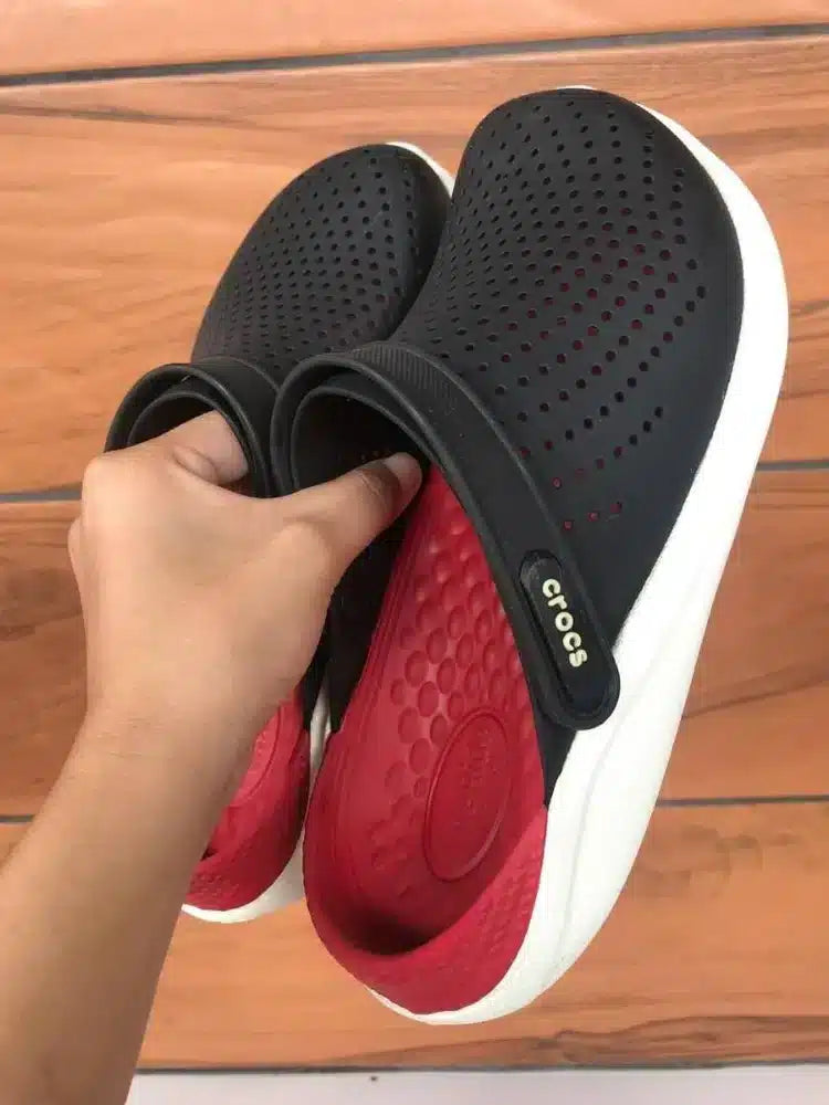 LiteRide Comfortable Unisex Red Clogs
