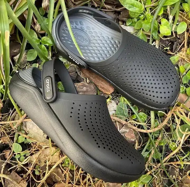Crocs Literide Comfortable Unisex Black Clogs