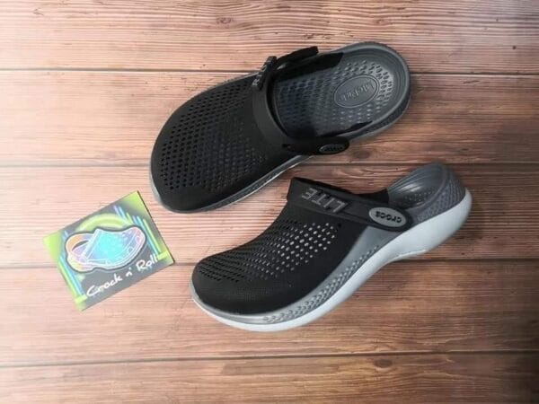 Crocs Literide 360 Black Clogs