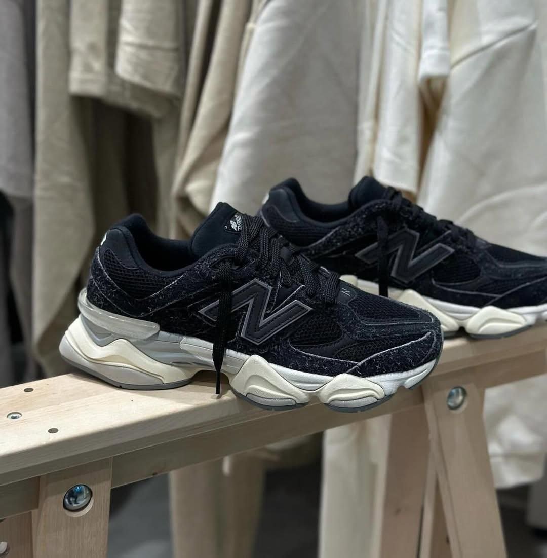 New Balance 9060 Black Sea Salt Sneakers