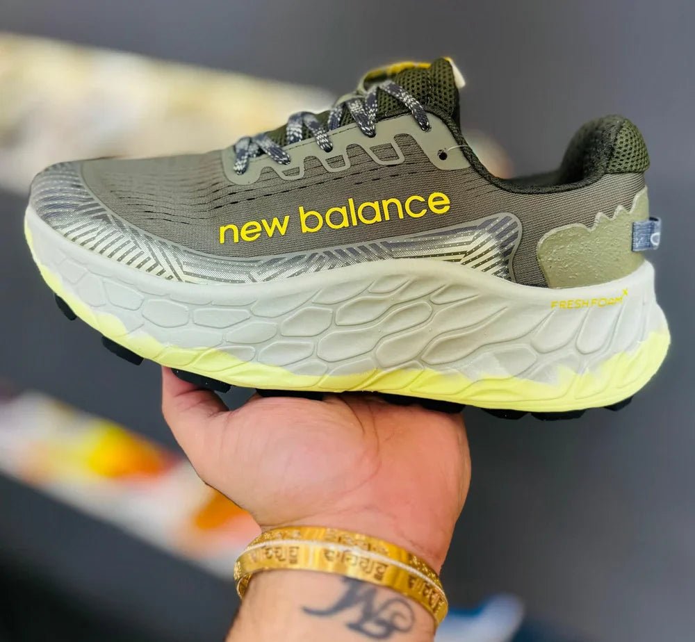 New Balance Fresh Foam X More Trail V3 Dark Green Running Shoes