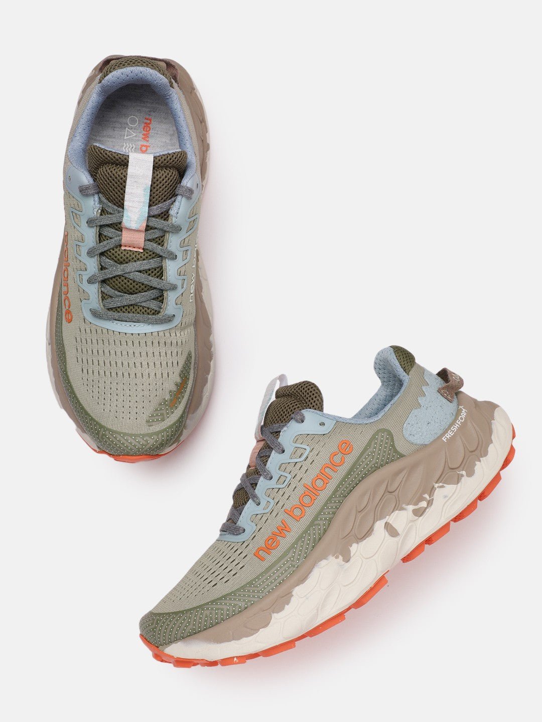 New Balance Fresh Foam X More Trail V3 Green Running Shoes