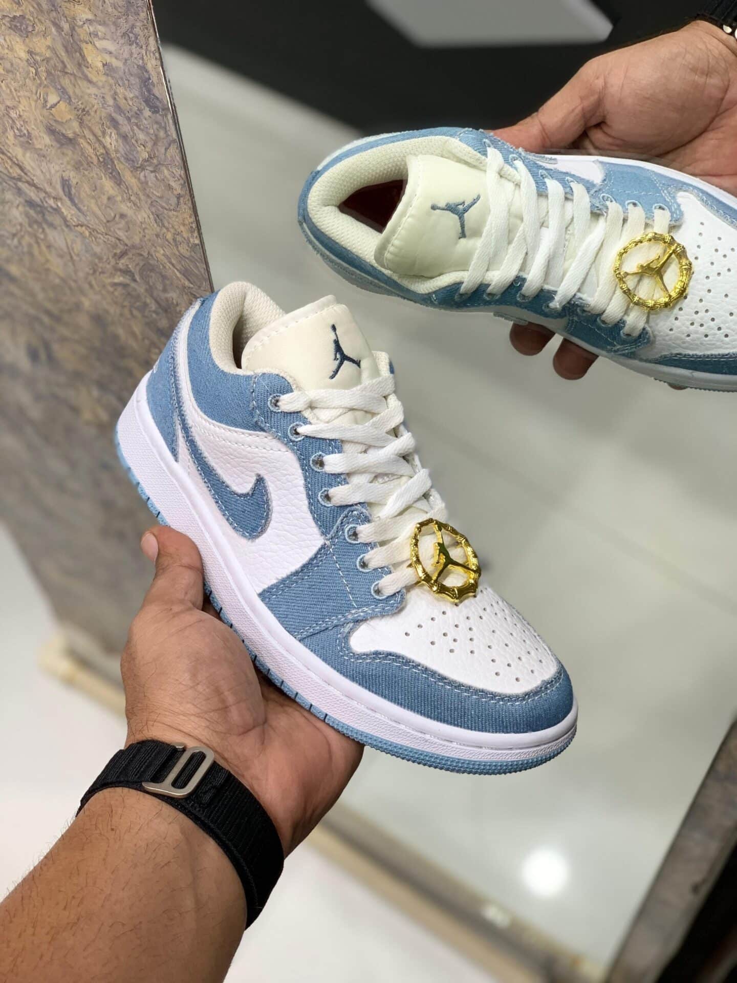 Nike Air 1 Denim Low Sneakers
