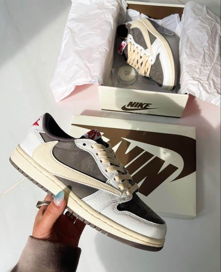 Nike Air 1 Travis Scott Mocha Sneakers