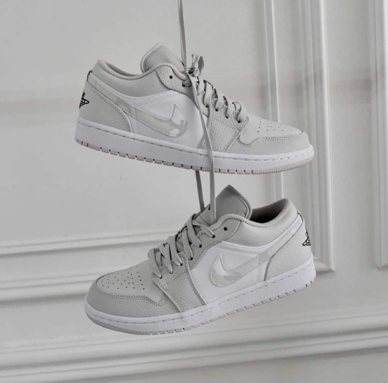 Nike Air 1 White Camo Sneakers