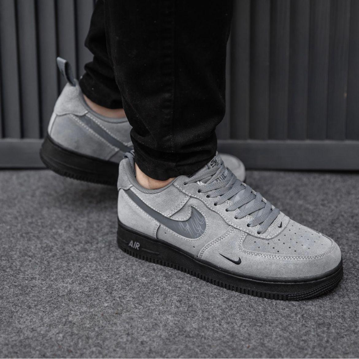 Nike Airforce 1 Dark Grey Sneakers