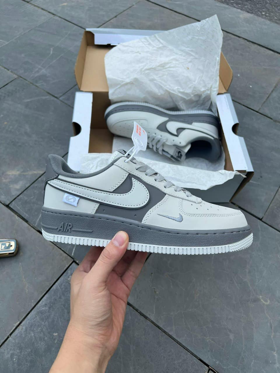Nike Airforce 1 Dark Sneakers