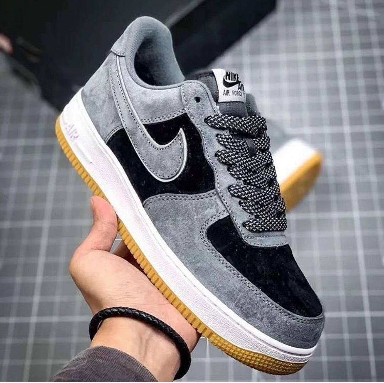 Nike Airforce 1 Grey White Sneakers