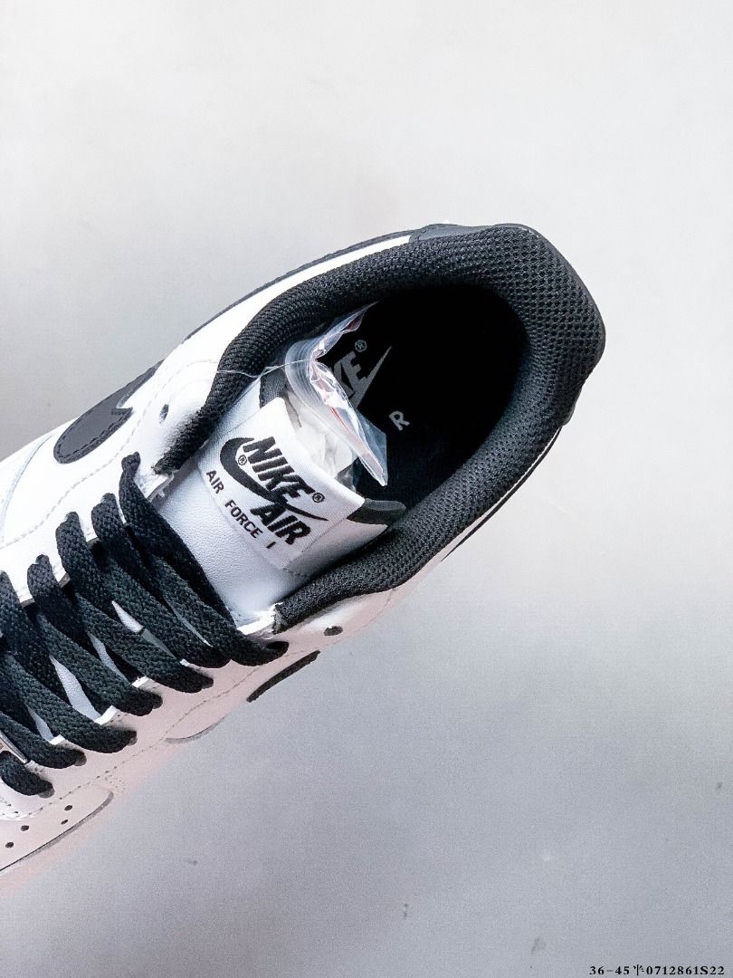 Nike Airforce 1 White Black Sneakers