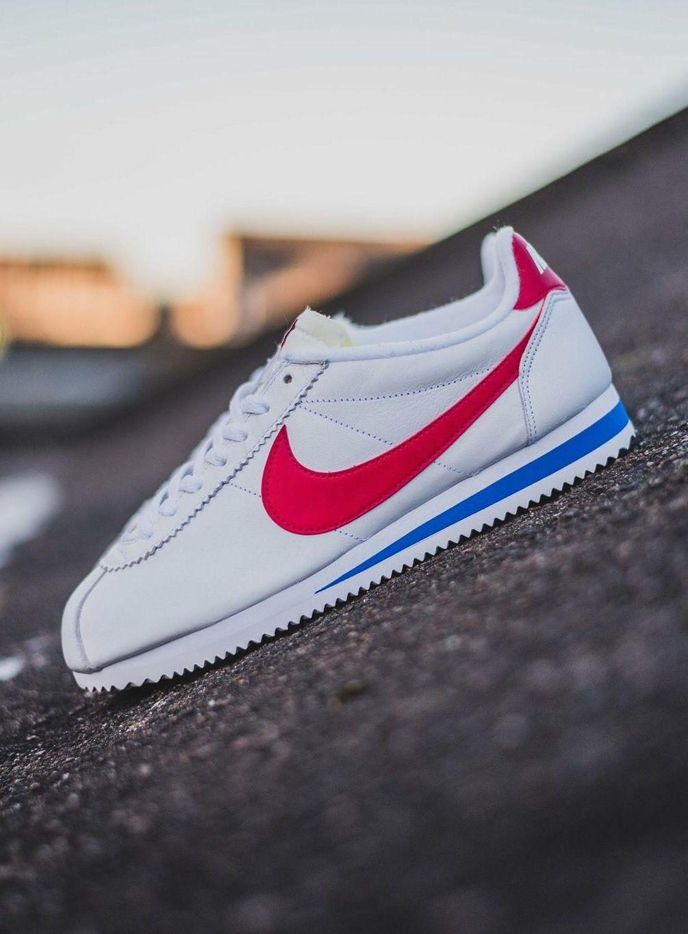 Nike Cortez White Red Sneakers