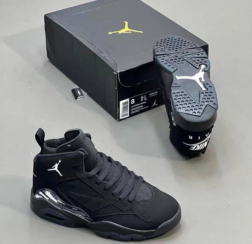 Nike Jumpman Retro 6 Mvp Full Black Sneakers