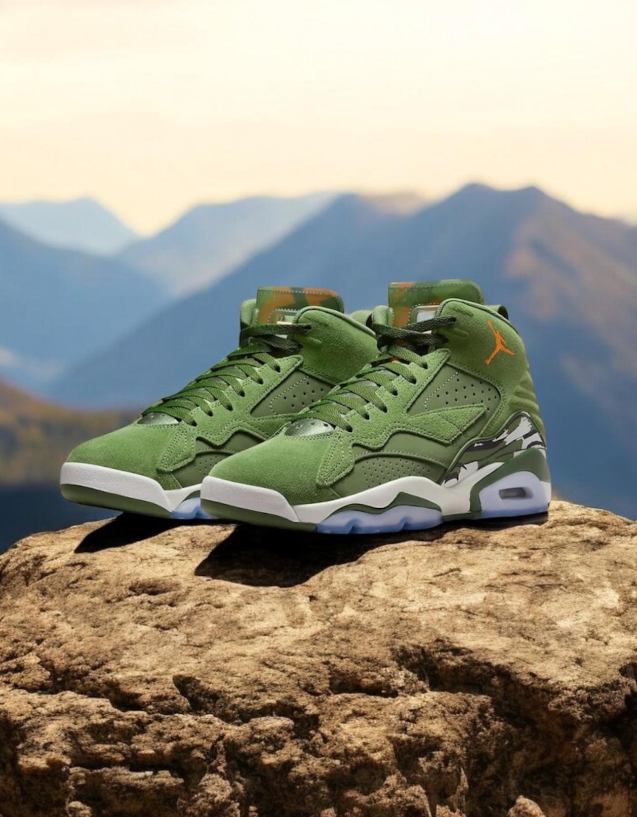 Nike Jumpman Retro 6 Mvp Green Sneakers