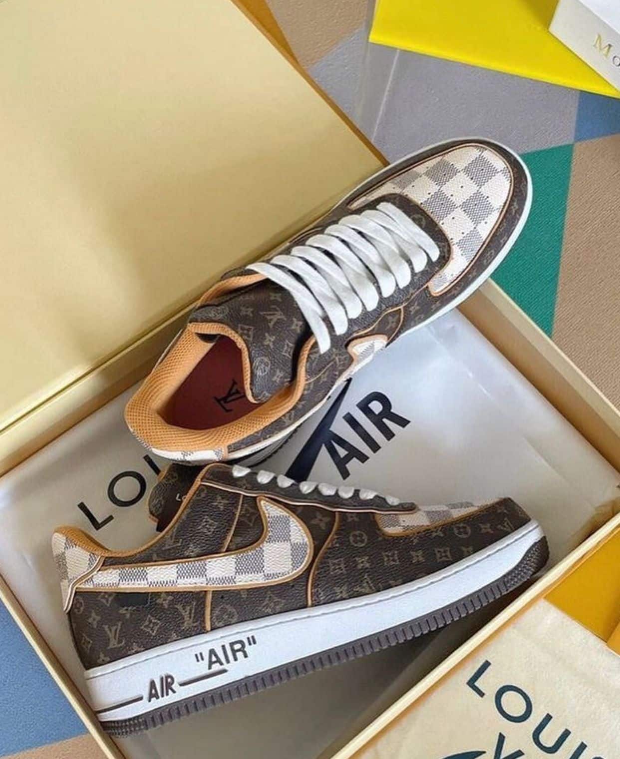 Nike Louis Vuitton Airforce 1 Sneakers