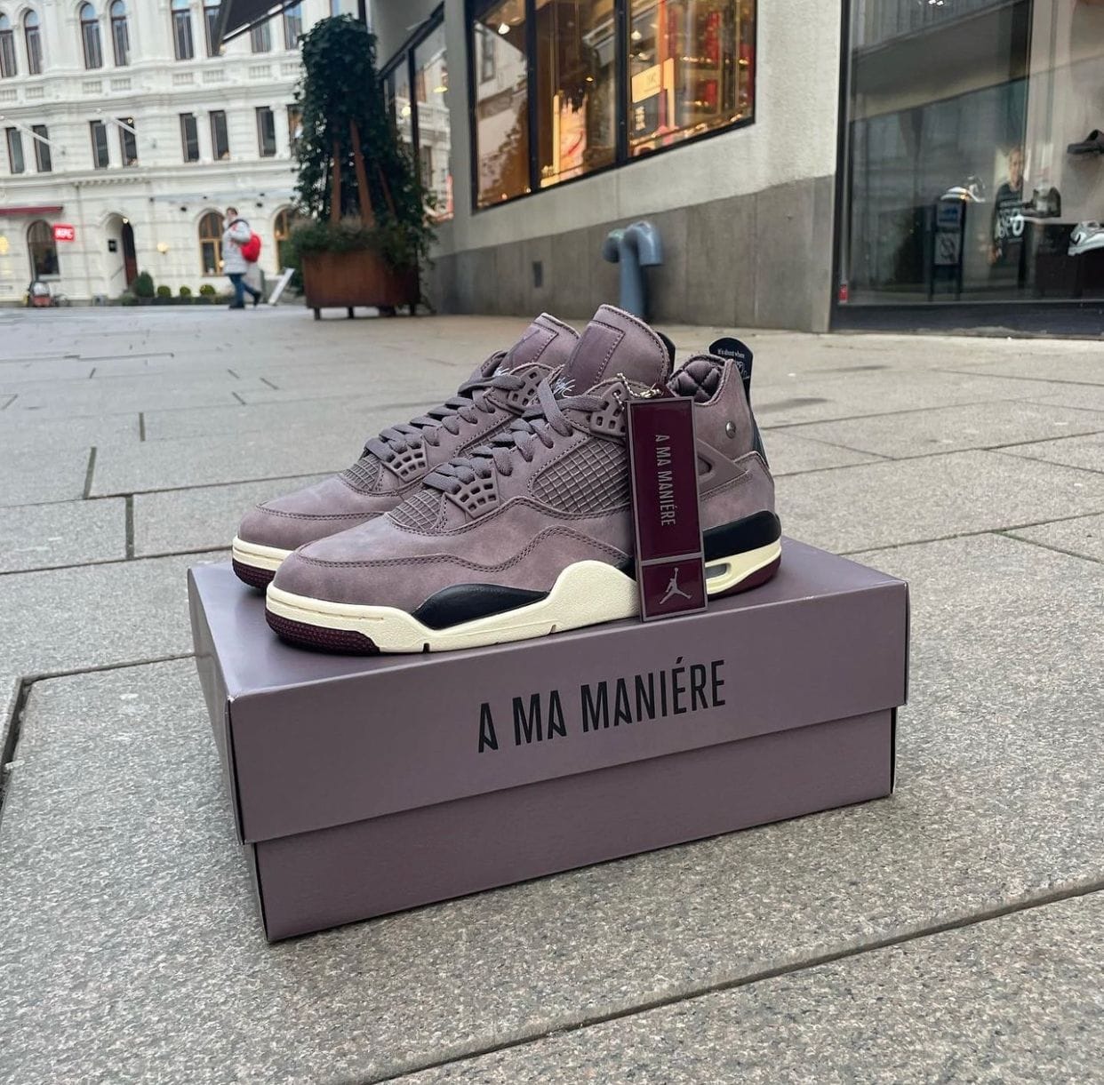 Nike Retro 4 Violet Sneakers