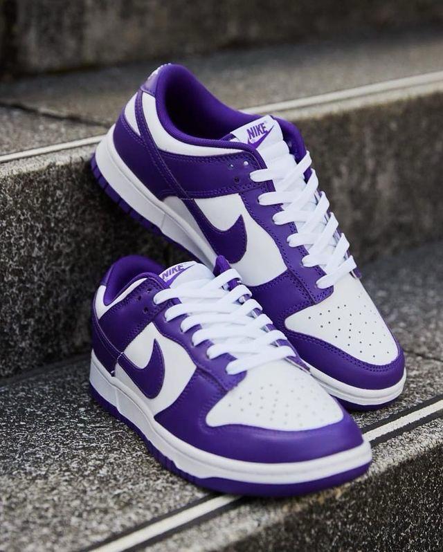 Nike Sb Dunk Court Purple Edition Sneakers
