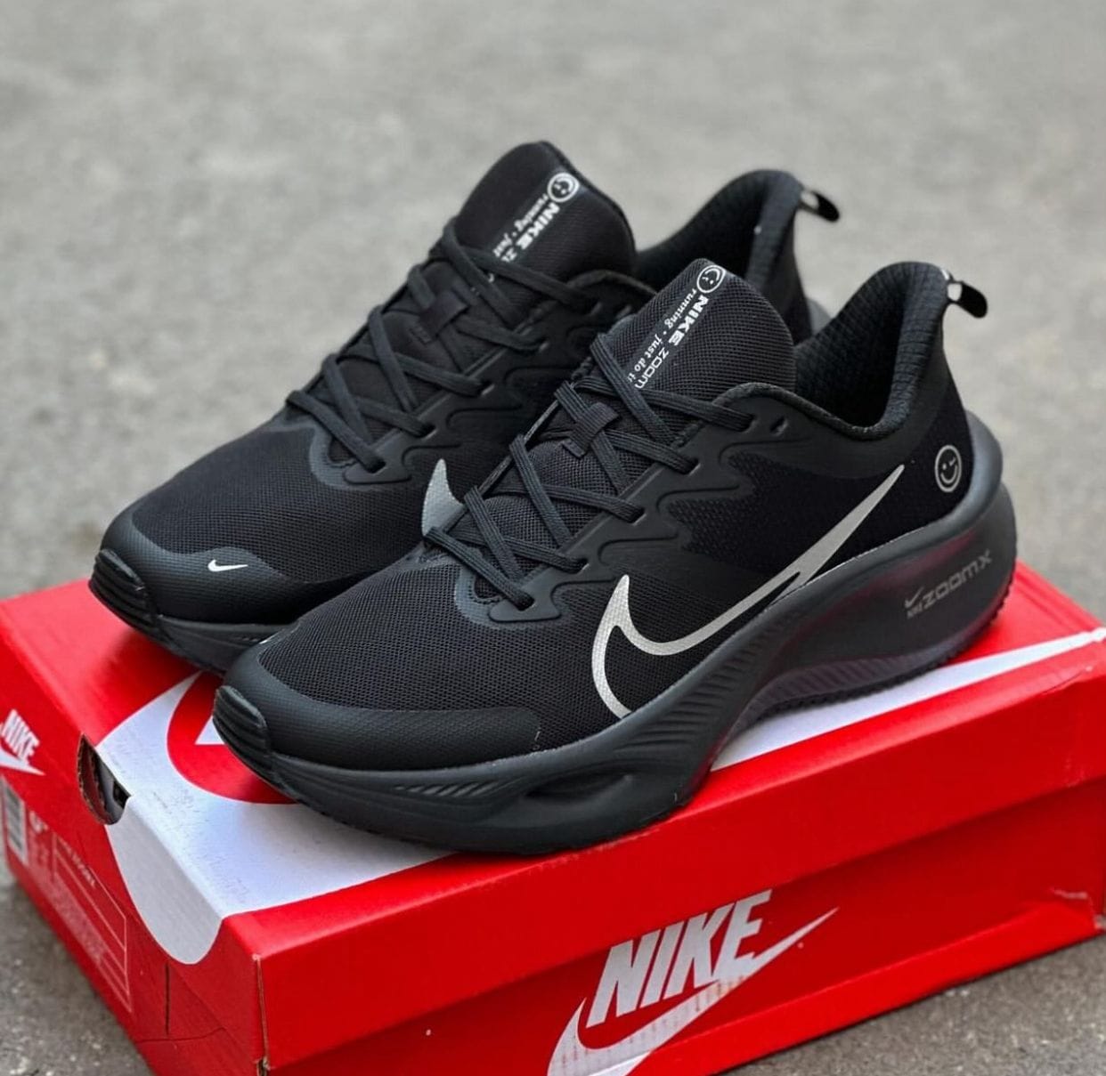 Nike Zoom X Smile Black Running Shoes
