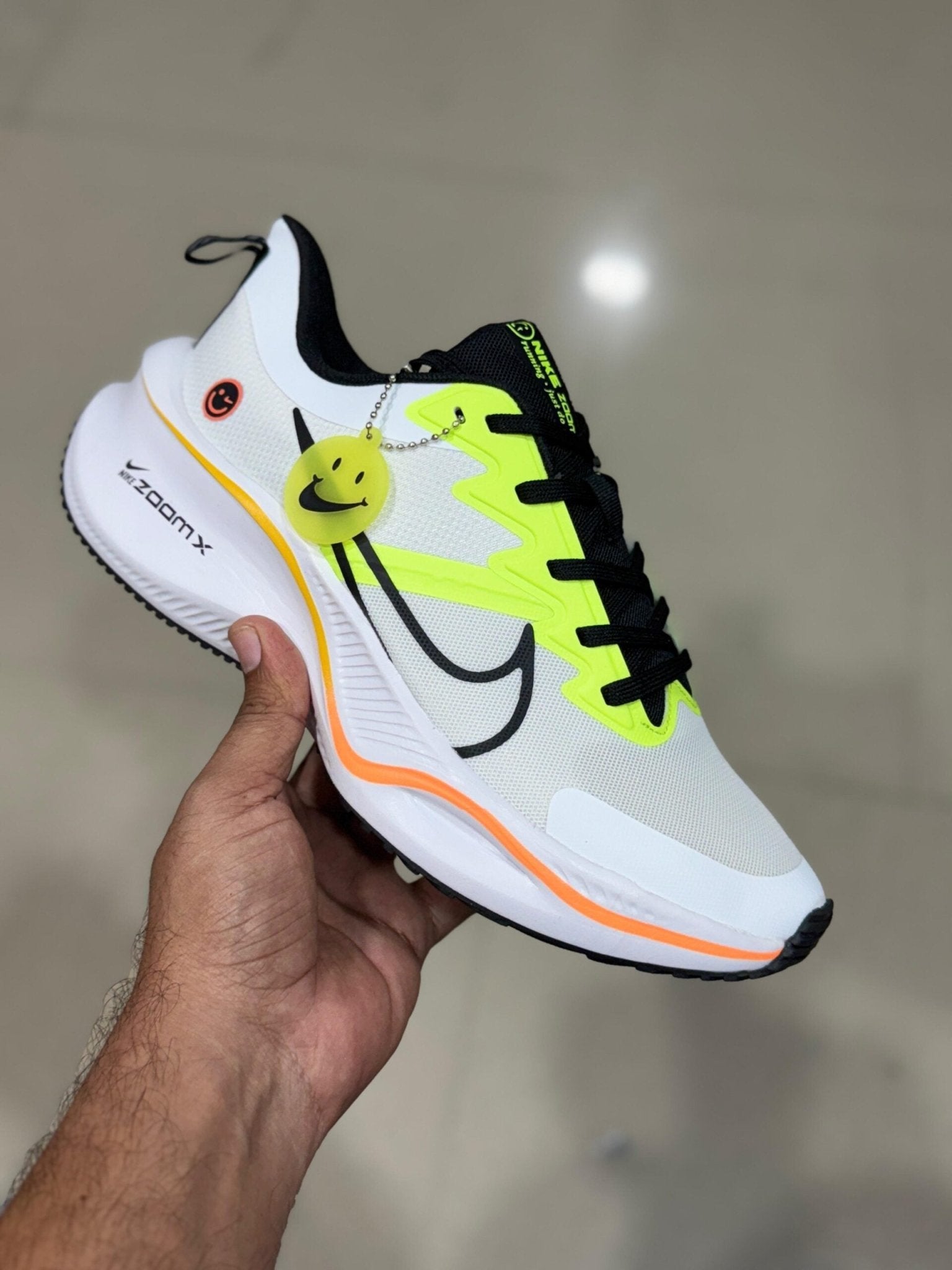 Nike Zoom X Smile White Black Running Shoes