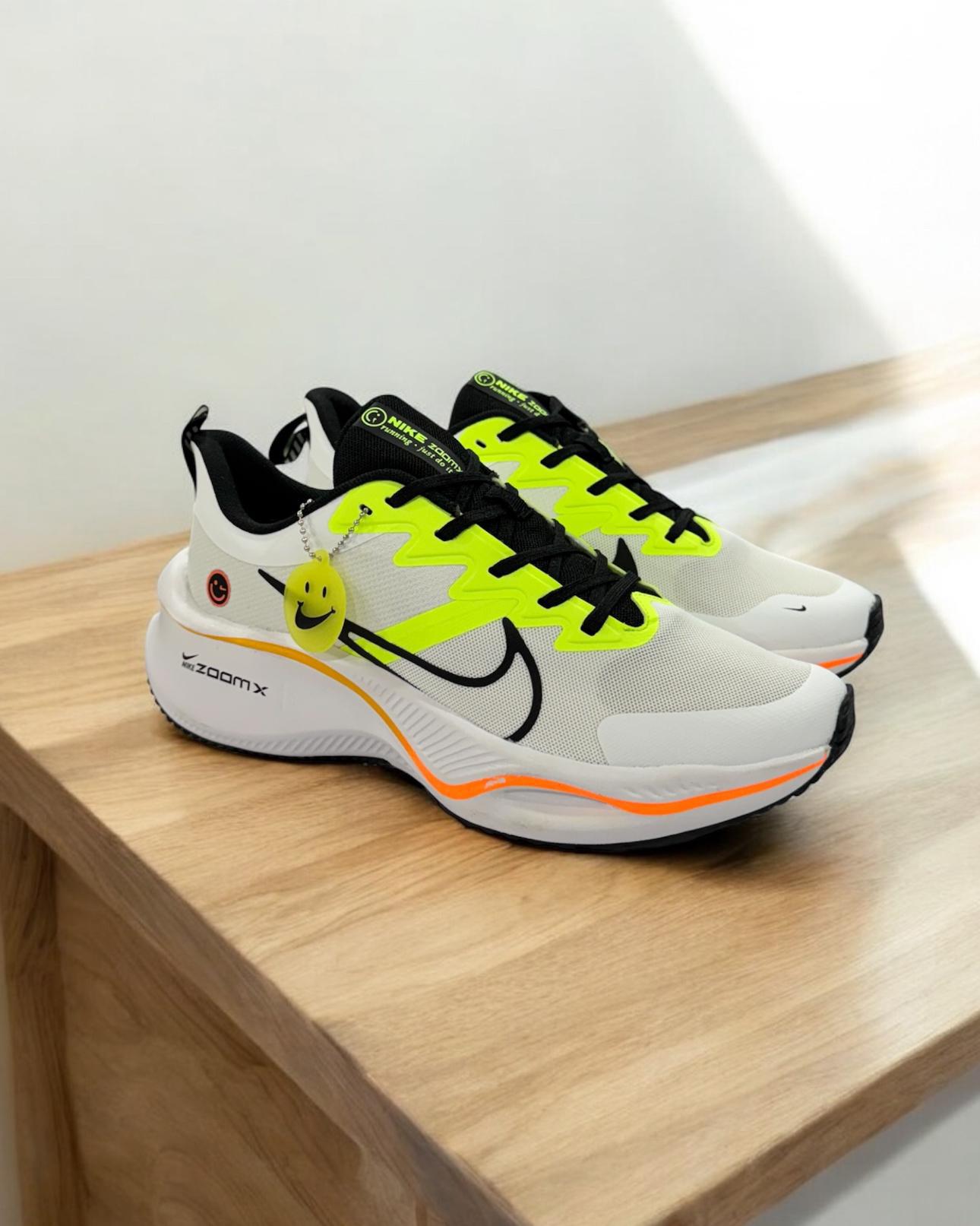 Nike Zoom X Smile White Black Running Shoes
