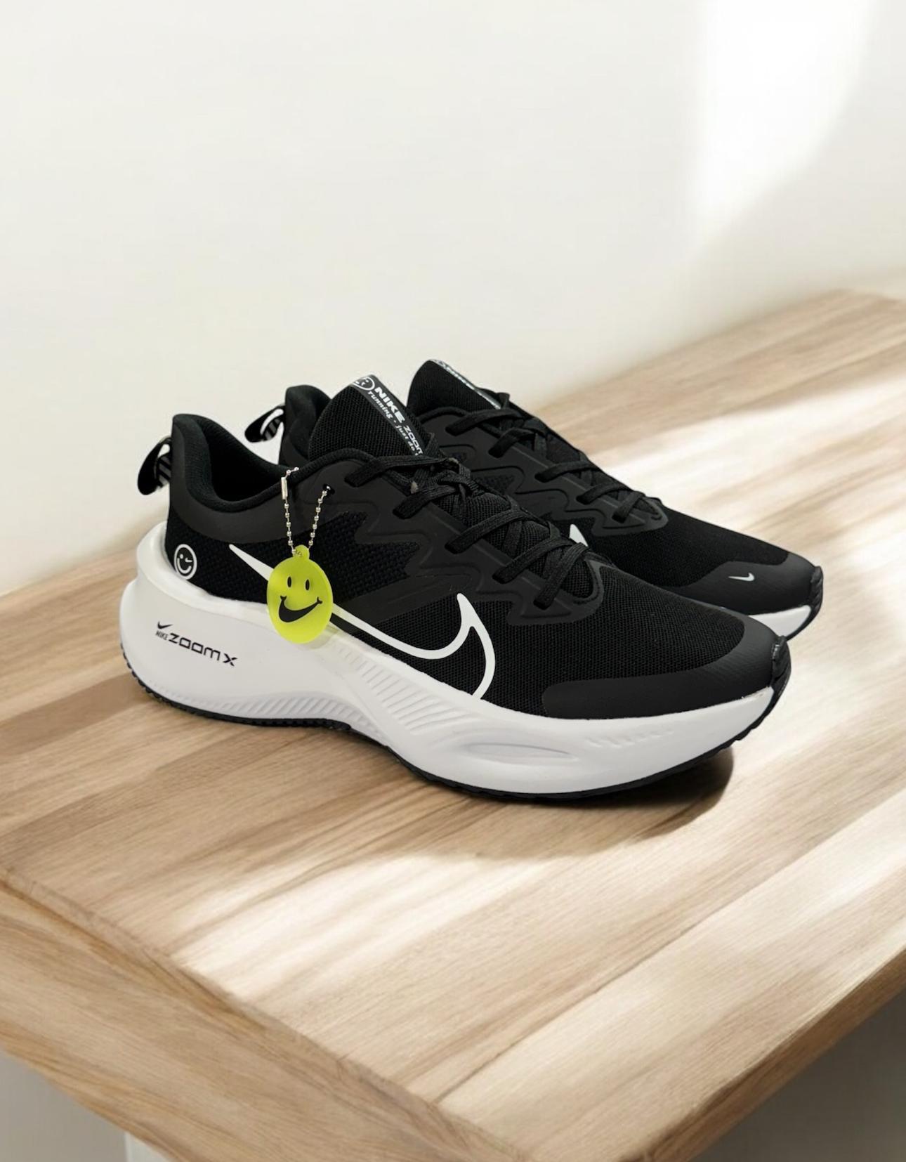 Nike ZoomX Smile Black White Running Shoes