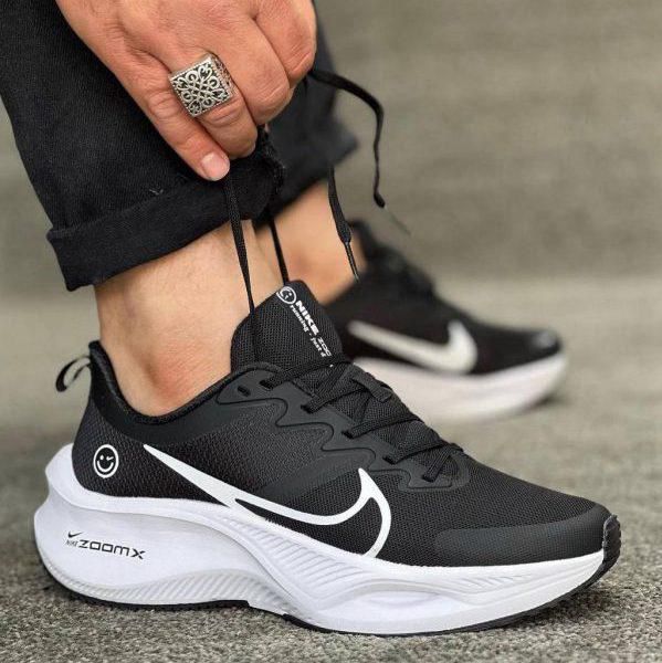 Nike ZoomX Smile Black White Running Shoes