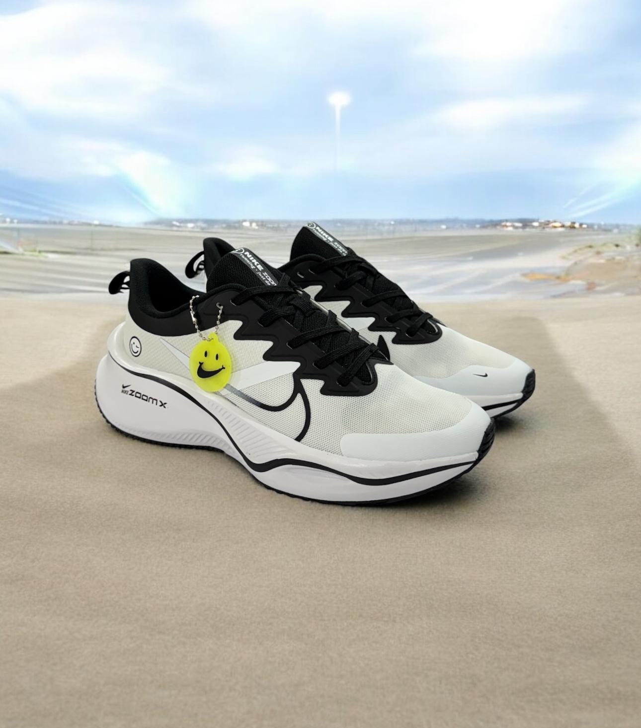 Nike ZoomX Smile White Black Running Shoes