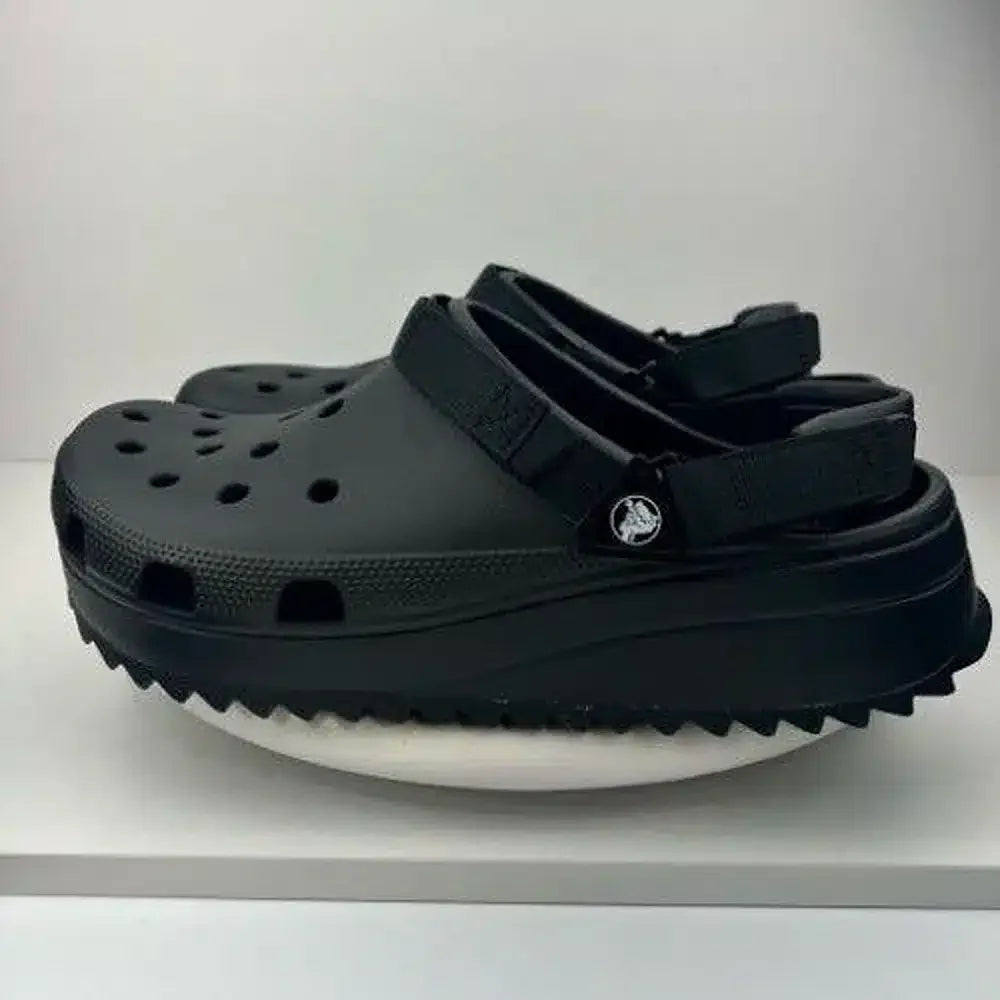 Hiker Full Black Clogs