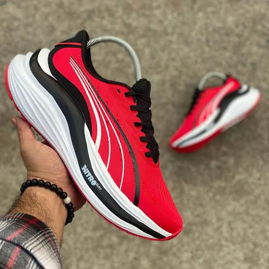 Puma Nitro Magmax Red Running Shoes